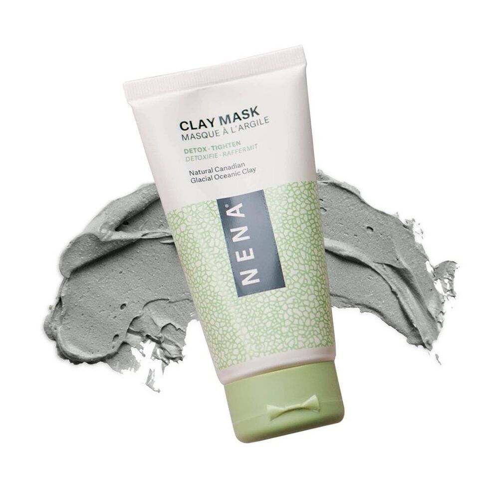 New Nena Clay Cleansing Skin Glacial Oceanic Clay Mask Travel Size 1 Oz